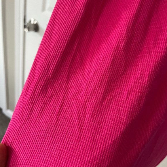 Ava & Viv Vibrant Pink Long Sleeve Dress - Picture 3 of 6